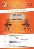 Plakat-Kinderfeuerwehr